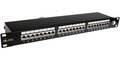Obrázok pre výrobcu 19" Patch panel Solarix 24 x RJ45 CAT6 STP černý