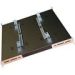 Obrázok pre výrobcu TRITON Police s perforací 19", 1U/450mm, nosnost 80kg, černá