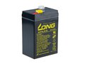 Obrázok pre výrobcu Long olovený akumulátor F1 pre UPS, EZS, EPS, 6V, 4,5Ah, PBLO-6V004,5-F1A
