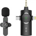 Obrázok pre výrobcu Bezdrôtový mikrofón Viking s klipom M360, USB-C / Lightning / 3,5 mm jack