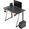 Obrázok pre výrobcu ULTRADESK Herný stôl ENTER V2, 100x60 cm, 75cm, s držiakom na slúchadlá a pitie, kompaktná veľkosť