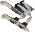 Obrázok pre výrobcu EVOLVEO Serial RS232 & LPT PCIe, rozšiřující karta