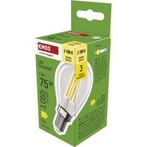 Obrázok pre výrobcu EMOS LED FLM MINI GL 7W(75W) 1055lm E14 WW