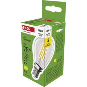 Obrázok pre výrobcu EMOS LED FLM MINI GL 7W(75W) 1055lm E14 NW