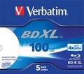 Obrázok pre výrobcu Verbatim Blu-ray BD-R XL [ jewel case 5 | 100GB | 4x | printable ]