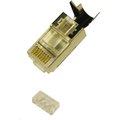 Obrázok pre výrobcu Konektor STP RJ45 (8p8c), Cat6A/Cat7, skládaný, drát /1ks