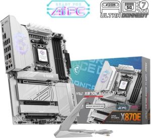 Obrázok pre výrobcu MSI MPG X870E EDGE TI WIFI / AMD X870E / AM5 / 4x DDR5 / M.2 / USB4 / WiFi / ATX