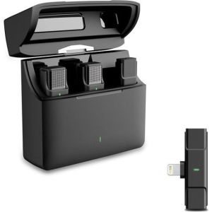 Obrázok pre výrobcu Bezdrôtový mikrofón Viking s klipom M302, konektor Lightning