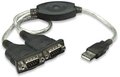 Obrázok pre výrobcu Manhattan konvertor USB 1.1/Serial (2 x RS232)