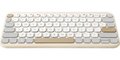 Obrázok pre výrobcu ASUS Marshmallow KW100 Copilot version - bezdrôtová klávesnica, Oat Milk, CZ/SK
