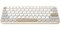 Obrázok pre výrobcu ASUS Marshmallow KW100 Copilot version - bezdrôtová klávesnica, Oat Milk, CZ/SK