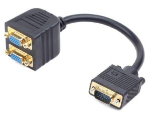 Obrázok pre výrobcu Gembird adaptér VGA (M) -> 2x VGA (F), 20cm