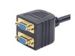 Obrázok pre výrobcu Gembird adaptér VGA (M) -> 2x VGA (F), 20cm
