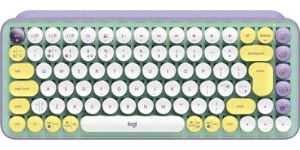Obrázok pre výrobcu Logitech POP Keys Wireless Mechanical Keyboard With Emoji Keys - DAYDREAM_MINT - US INT´L - INTNL