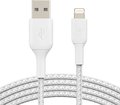 Obrázok pre výrobcu BELKIN kabel oplétaný USB-A - Lightning, 1m, bílý