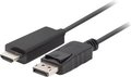 Obrázok pre výrobcu LANBERG Cable DisplayPort M v1.1->HDMI M 1.8m black