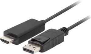 Obrázok pre výrobcu LANBERG Cable DisplayPort M v1.1->HDMI M 1.8m black