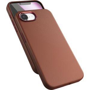 Obrázok pre výrobcu Epico Mag+ kožený kryt iPhone 16e - hnědá
