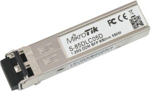 Obrázok pre výrobcu MikroTik S-85DLC05D SFP optický modul , MM, 550m, 1,25G, 850Nm