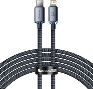 Obrázok pre výrobcu Baseus datový kabel Crystal Shine USB-C/Lightning 2m 20W černý