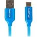 Obrázok pre výrobcu LANBERG CA-USBO-22CU-0005-BL cable Premium Quck Charge 3.0 USB-C M A M 0.5m Blue
