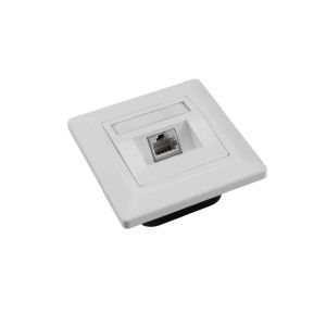 Obrázok pre výrobcu Zásuvka Solarix CAT5E STP 1 x RJ45 pod omítku bílá