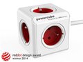 Obrázok pre výrobcu Zásuvka prodluž. PowerCube EXTENDED, Red, 5-ti rozbočka, kabel 1,5m