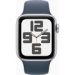 Obrázok pre výrobcu Apple Watch SE/44mm/Silver/Sport Band/Storm Blue/-M/L