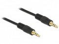 Obrázok pre výrobcu Delock Stereo Jack Cable 3.5 mm 3 pin male > male 0.5 m black