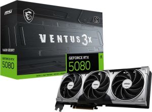 Obrázok pre výrobcu MSI GeForce RTX 5080 VENTUS 3X/16GB/GDDR7