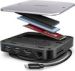 Obrázok pre výrobcu AXAGON HMC-UFO, USB 10Gbps hub, 2x USB-A, USB-C, HDMI 4k/60, RJ-45, M.2 slot, SD/mSD, audio, PD