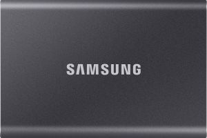 Obrázok pre výrobcu SAMSUNG Portable SSD T7 4TB / USB 3.2 Gen 2 / USB-C / Externí / Šedá