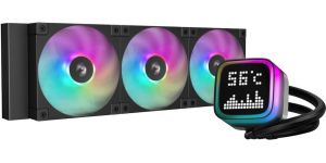 Obrázok pre výrobcu DEEPCOOL vodní chladič LP360 ARGB / 3x120mm ARGB fan / digitální display / černý