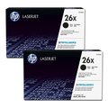 Obrázok pre výrobcu HP 26X 2-pack High Yield Black Original LaserJet Toner Cartridges (CF226XD)