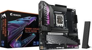 Obrázok pre výrobcu GIGABYTE MB Sc LGA1851 B860M AORUS ELITE WIFI6E, Intel B860, 4xDDR5, 1xThunderbolt, 1xDP, 1xHDMI, WiFi, mATX