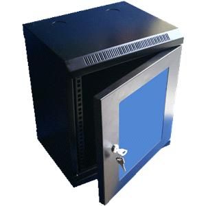 Obrázok pre výrobcu 10" rack jednodílný 12U/280 DATACOM černý Skl.dv.