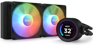 Obrázok pre výrobcu NZXT vodní chladič Kraken 240 ELITE RGB / 2x120mm RGB fan / 4-pin PWM / LCD disp. / 6 let