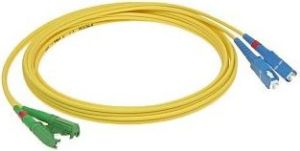 Obrázok pre výrobcu Patchcord FO duplex E2000/APC-SC/PC 9/125um SM 10m, OS2