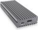 Obrázok pre výrobcu Icy Box External enclosure for M.2 NVMe SSD, USB 3.1 Type-C, Grey