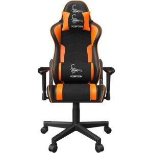 Obrázok pre výrobcu Gembird herní židle Scorpion černá/oranžová