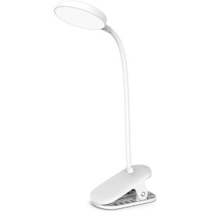 Obrázok pre výrobcu Colorway stolní LED lampa / CW-DL02B-B/ Integrovaná baterie / Klip/ Bílá