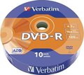 Obrázok pre výrobcu VERBATIM DVD-R 4,7 GB 16x 10-spindl RETAIL