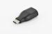 Obrázok pre výrobcu ASSMANN USB 3.0 SuperSpeed Adapter USB C M (plug)/USB A F (jack) black