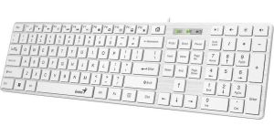 Obrázok pre výrobcu Genius SlimStar 126 Drátová USB/CZSK-Layout/Bílá