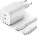 Obrázok pre výrobcu Belkin 65W napájecí adaptér 2xUSB-C+100W kabel