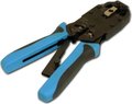 Obrázok pre výrobcu Kleště UTP RJ45/ RJ12/RJ11 PROFI s račnou s ořezávačem izolace