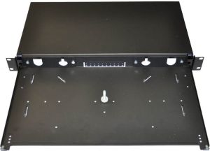 Obrázok pre výrobcu 19" Optická vana 24xST černá, aret. plast. klipem
