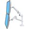 Obrázok pre výrobcu ERGOTRON LX Dual Stacking Arm, stolní ramena pro 2 lcd. max. 27", flexibilní , bílé