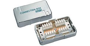 Obrázok pre výrobcu Spojovací box CAT6 STP 8p8c LSA+/Krone