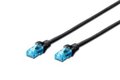 Obrázok pre výrobcu Digitus Ecoline Patch Cable, UTP, CAT 5e, AWG 26/7, černý 1m